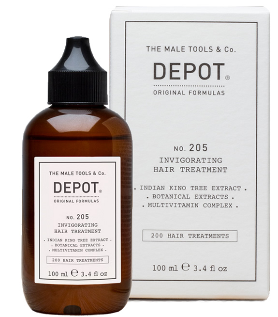 DEPOT Invigorating Hair Treatment no. 205 Tratamiento energizante para cabello con caída 205 DEPOT