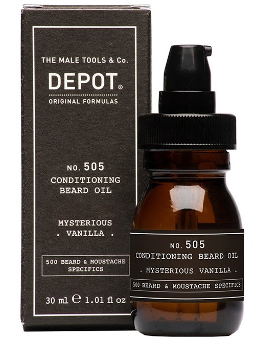 DEPOT Conditioning Beard Oil no. 505 Aceite acondicionador para barba 505 DEPOT